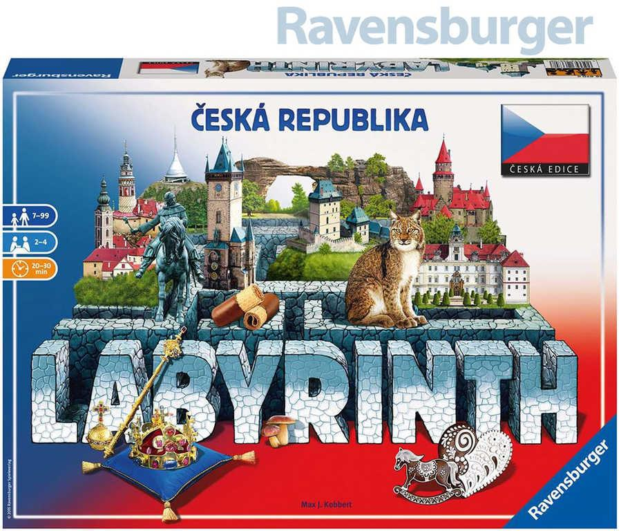 RAVENSBURGER Hra Labyrinth (Labyrint) Česká Republika CZ *SPOLEČENSKÉ HRY*