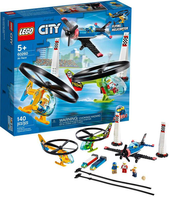 LEGO CITY Závod ve vzduchu 60260 STAVEBNICE