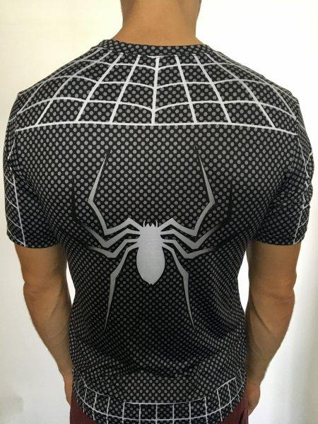 Sportovní tričko - Spiderman SYMBIOTE - černá - Velikost - XXL