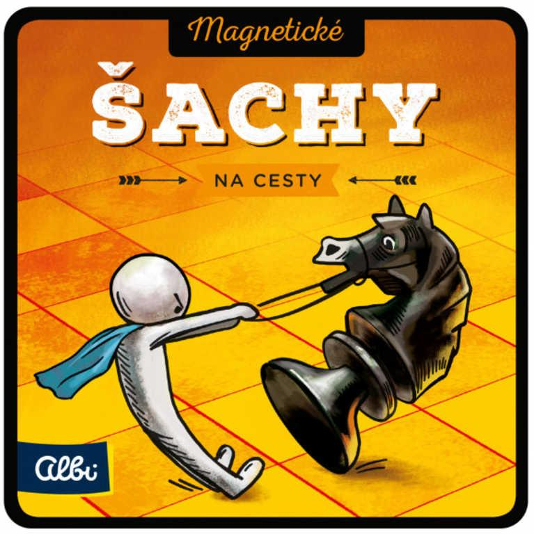 ALBI HRA Šachy magnetické na cesty *SPOLEČENSKÉ HRY*