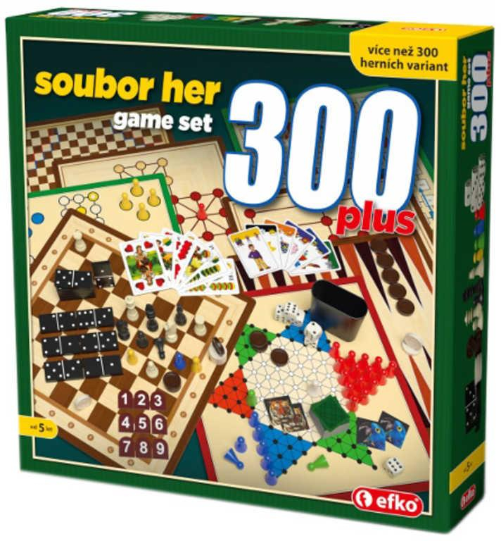 EFKO Velký soubor her 300 plus *SPOLEČENSKÉ HRY*