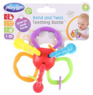 Playgro - Míček s kousacími držátky