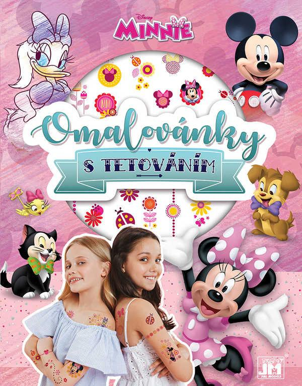 JIRI MODELS Omalovánky + tetování Disney Minnie Mouse