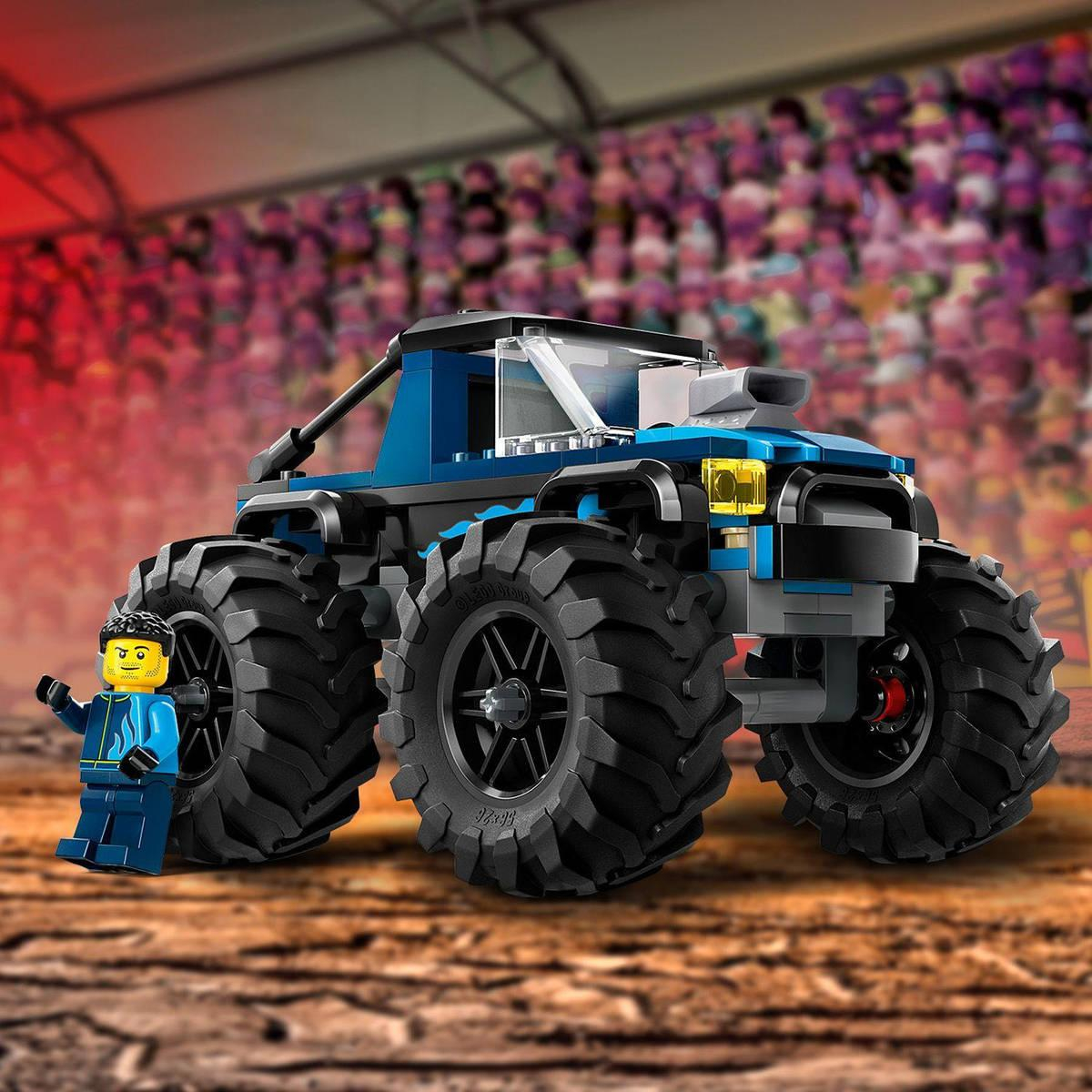 LEGO CITY Auto modrý monster truck 60402 STAVEBNICE