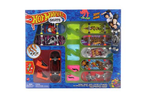 Hot Wheels 8ks fingerboard a boty HMY19