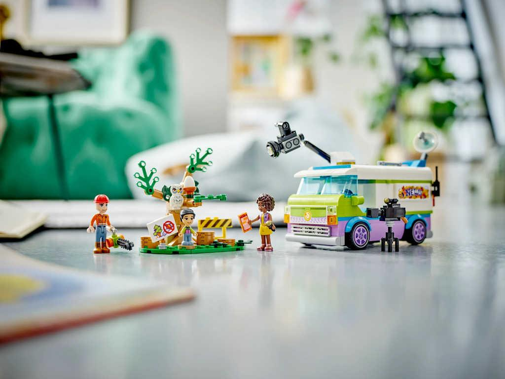 LEGO FRIENDS Novinářská dodávka 41749 STAVEBNICE