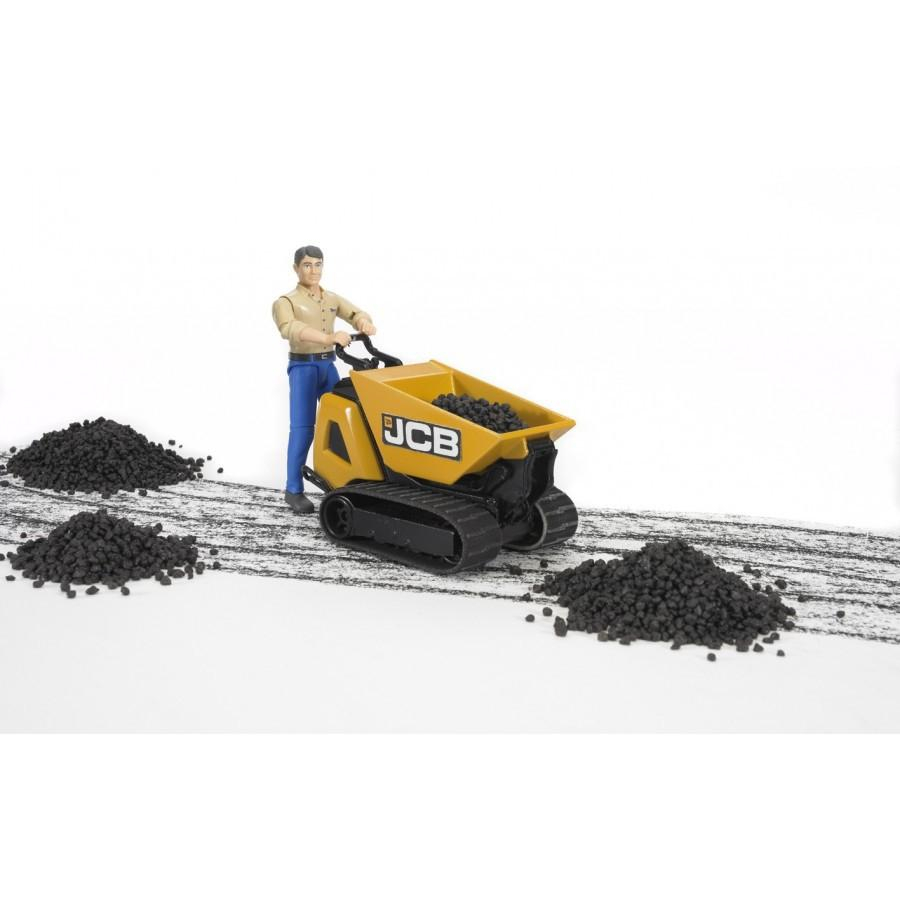 BRUDER 62004 Přepravník JCB s figurkou muže