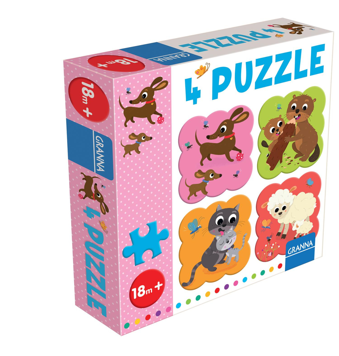 Granna 4 puzzle - jezevčík