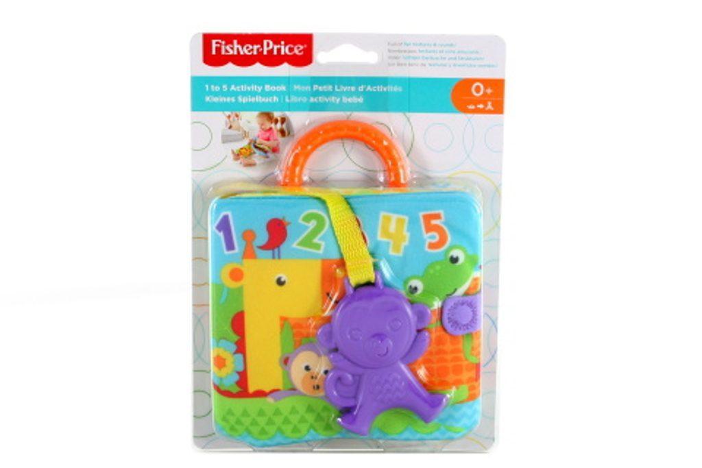 Fisher Price Měkká knížka se zvířátky FGJ40