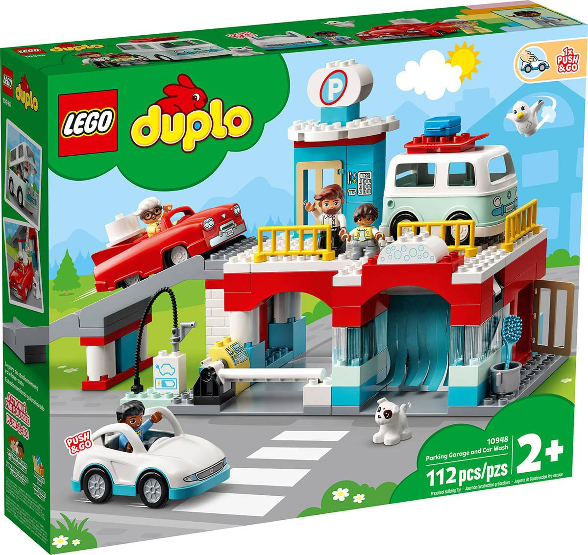 LEGO DUPLO Garáž a myčka aut 10948 STAVEBNICE