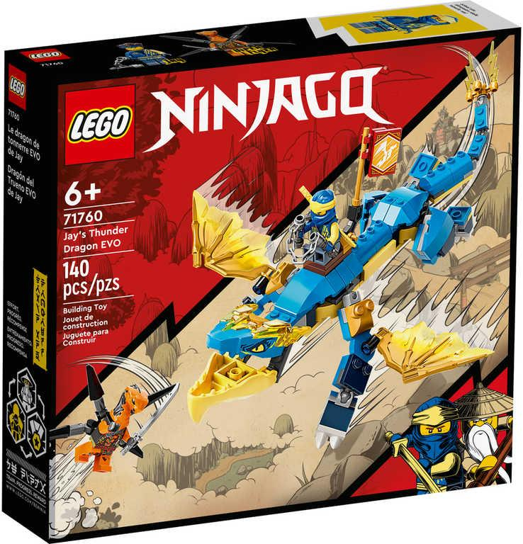 LEGO NINJAGO Jayův bouřlivý drak EVO 71760 STAVEBNICE