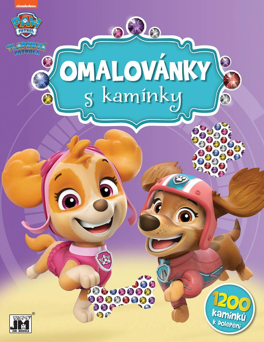 JIRI MODELS Omalovánky s kamínky Tlapková Patrola (Paw Patrol)