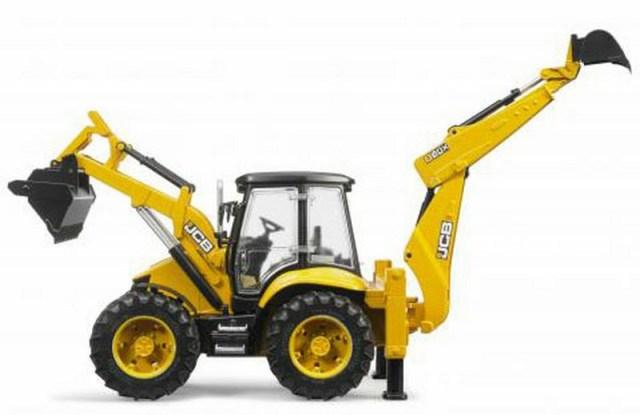 BRUDER 02454 (2454) JCB 5CX ECO Bagr s čelním nakladačem