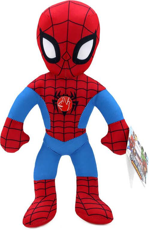 PLYŠ Spiderman 39cm na baterie Zvuk *PLYŠOVÉ HRAČKY*