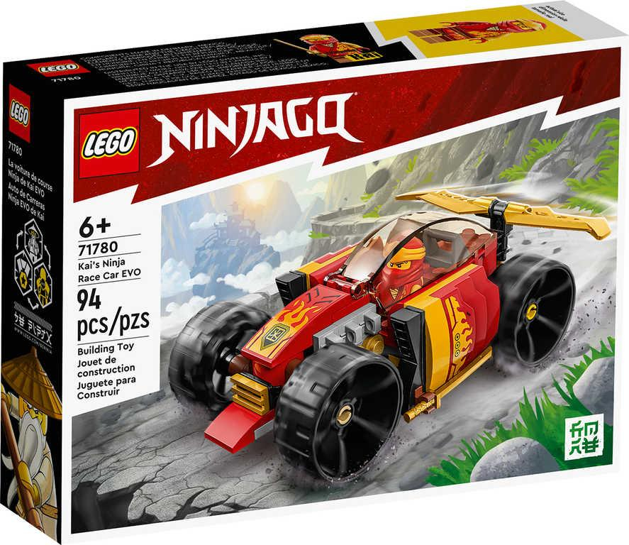 LEGO NINJAGO Kaiův nindža závoďák EVO 71780 STAVEBNICE