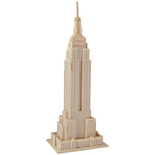 Woodcraft Dřevěné 3D puzzle Empire State Building