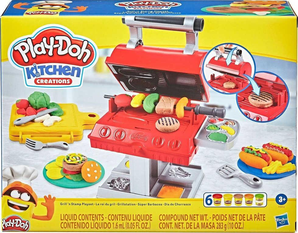 HASBRO PLAY-DOH Barbecue gril kreativní set modelína s doplňky