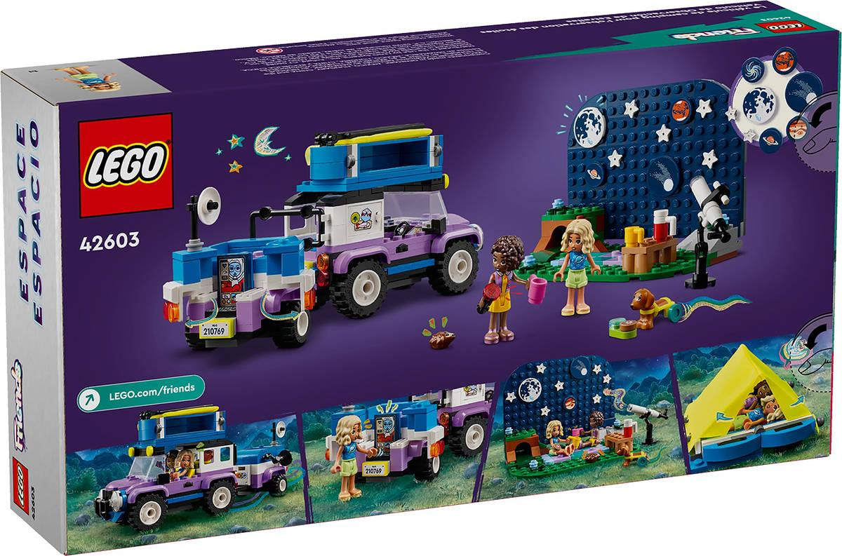 LEGO FRIENDS Auto karavan na pozorování hvězd 42603 STAVEBNICE