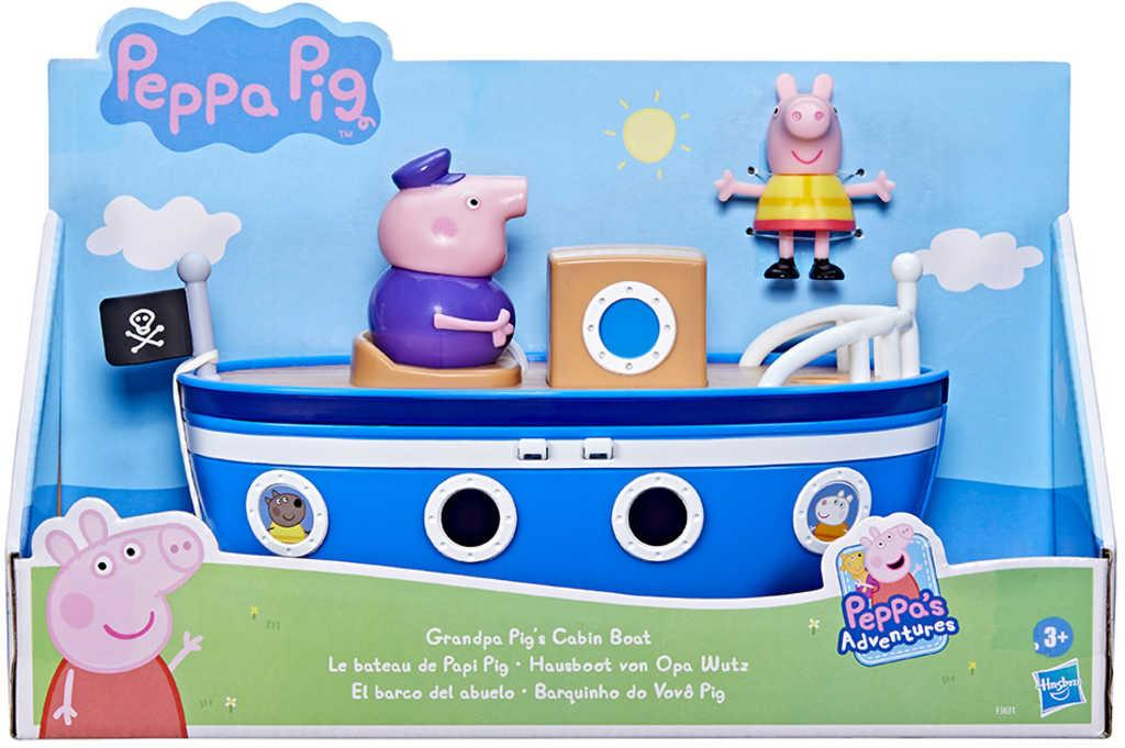 HASBRO Prasátko Peppa Pig Dědečkův parník set se 2 figurkami