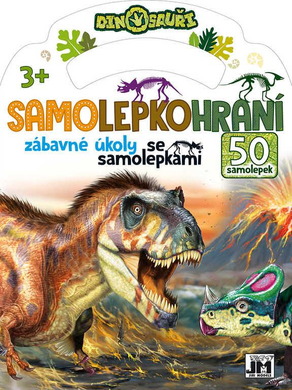 JIRI MODELS Samolepkohraní Dinosauři