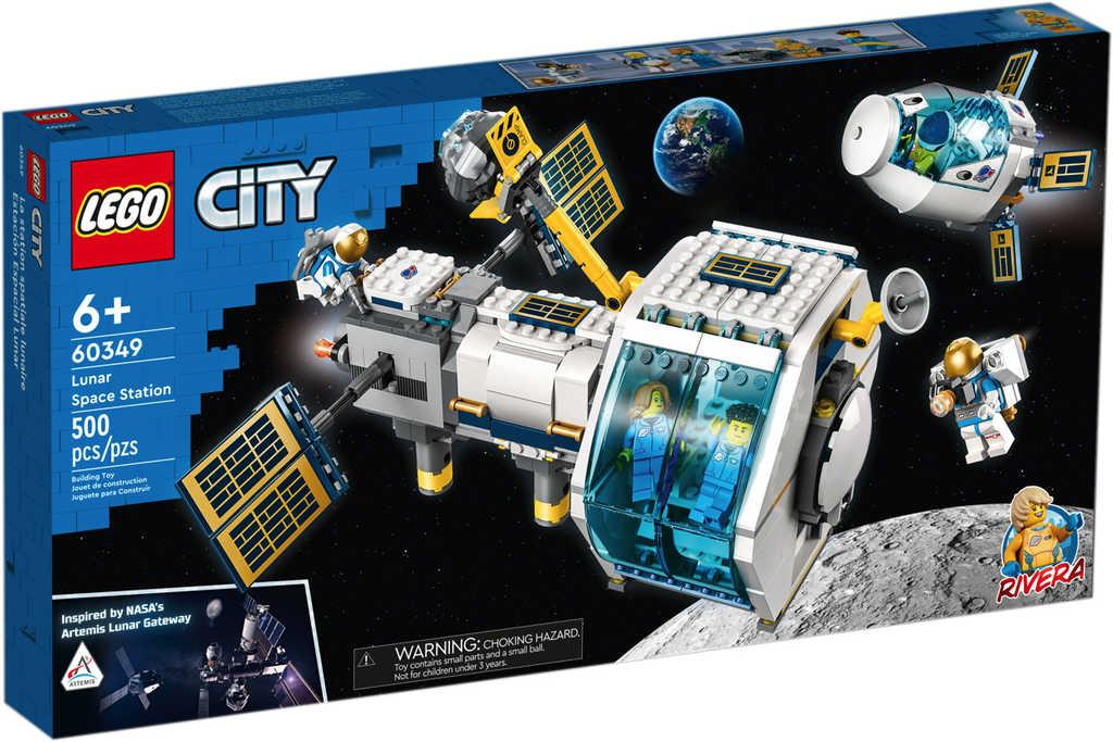 LEGO CITY Lunární vesmírná stanice 60349 STAVEBNICE