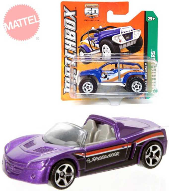 MATTEL Matchbox Auto kovové angličák různé druhy na kartě