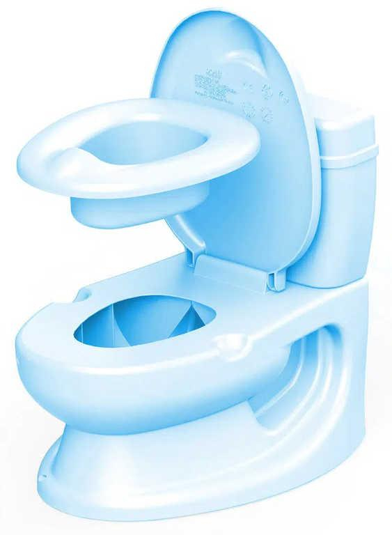 DOLU Toaleta baby WC pro děti růžový záchod s nočníkem na baterie Zvuk