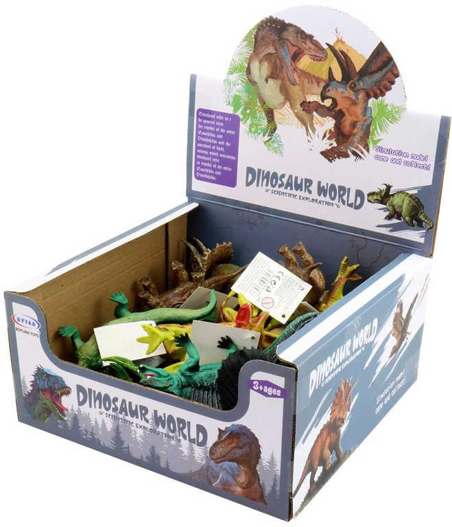 Zvířata dinosauři 11-18cm plastové figurky zvířátka 6 druhů