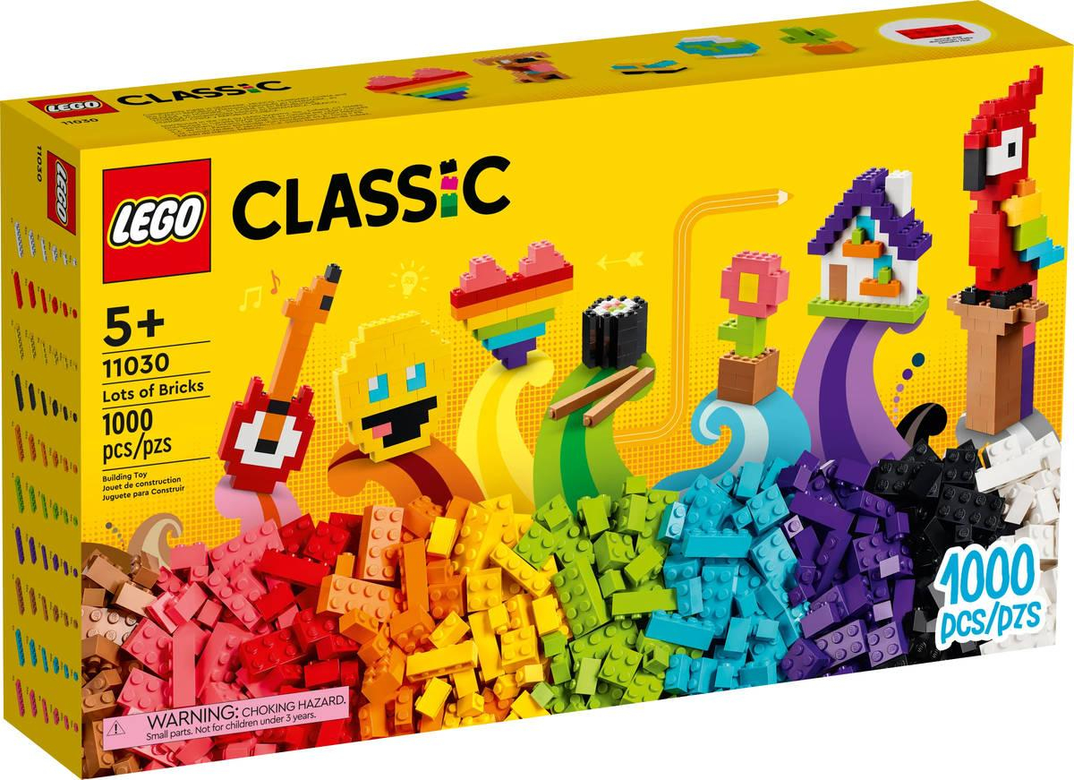 LEGO CLASSIC Velké balení kostek 11030 STAVEBNICE