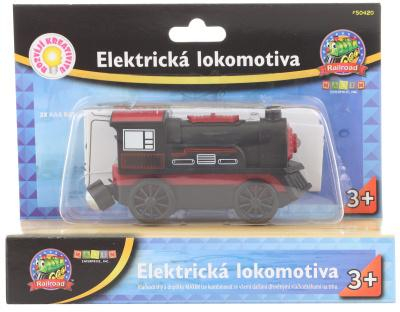 Elektrická lokomotiva - černá