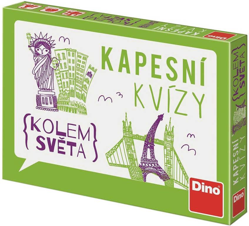 DINO Kapesní kvízy Kolem světa 159 otázek