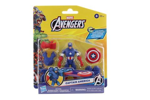 Avengers Battle Gear Kapitán Amerika figurka 10 cm