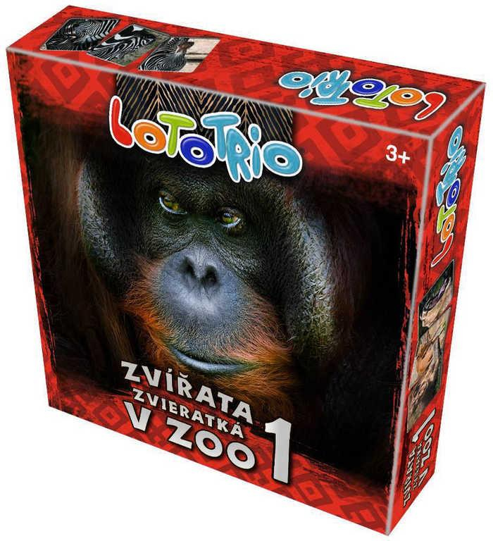 EFKO HRA Lototrio Zvířata v ZOO 1