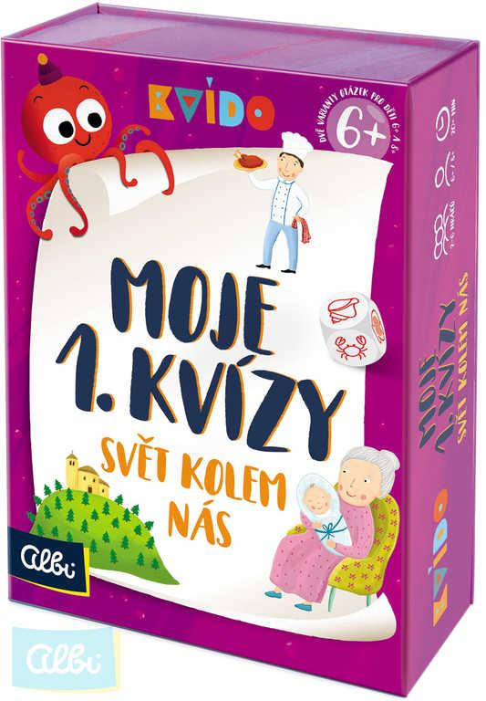 ALBI HRA Moje 1.kvízy Svět kolem nás *SPOLEČENSKÉ HRY*