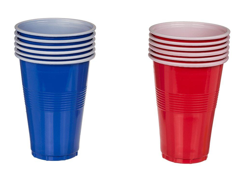 Nafukovací čepice, hra Beer Pong