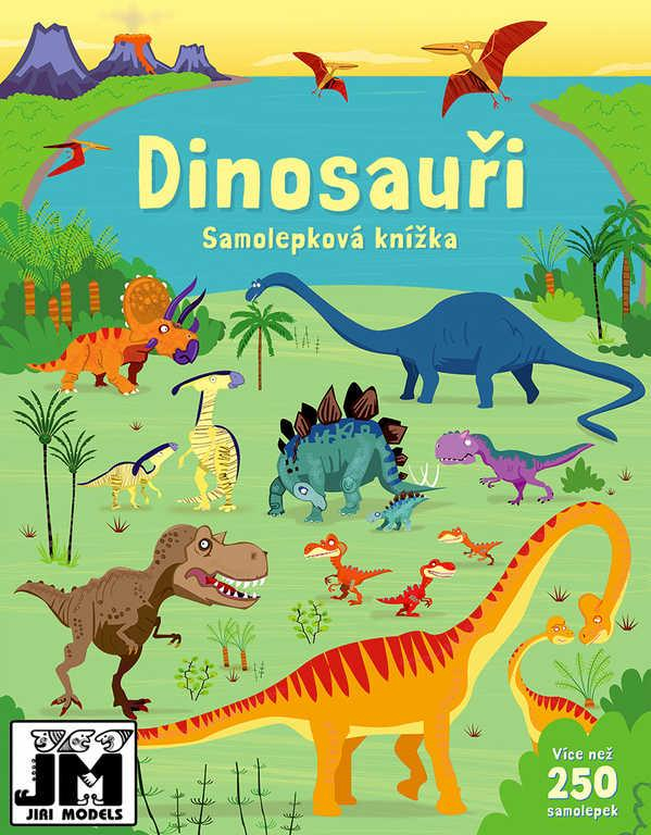 JIRI MODELS Samolepková knížka Dinosauři