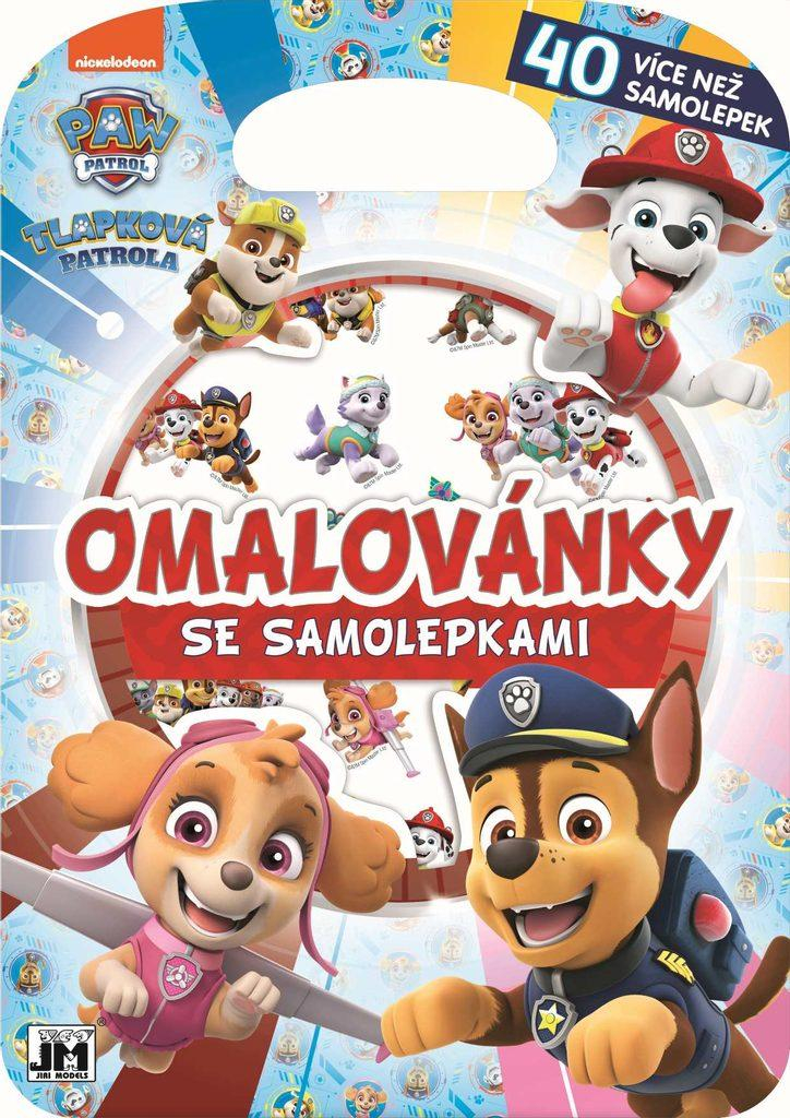 Omalovánky se samolepkami / Tlapková patrola