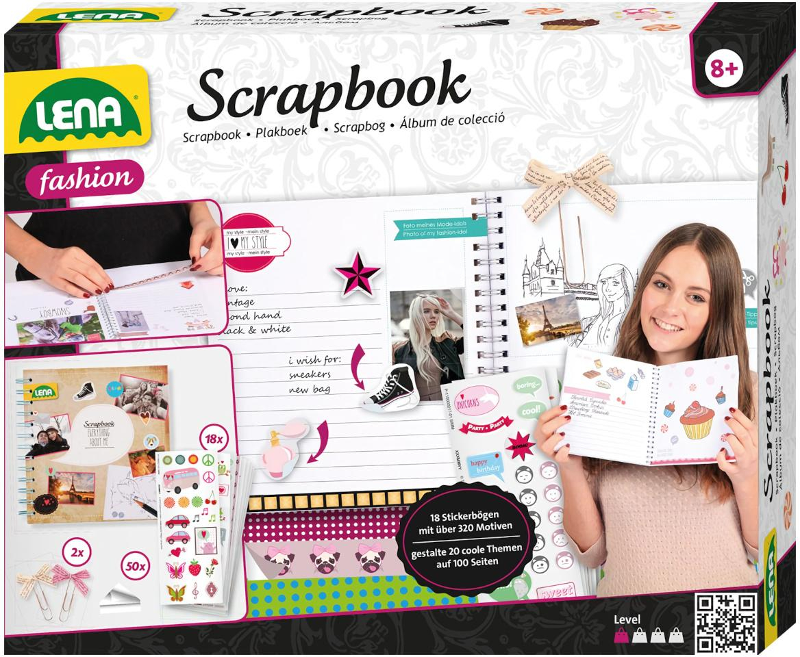 Lena Zápisník Scrapbook