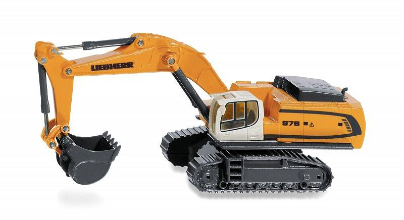 SIKU Super - Hydraulický bagr Liebherr, měřítko 1:87