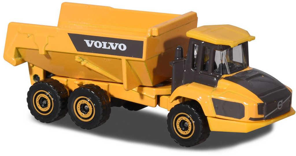 MAJORETTE Volvo pracovní stroje kovové modely set 4ks volný chod