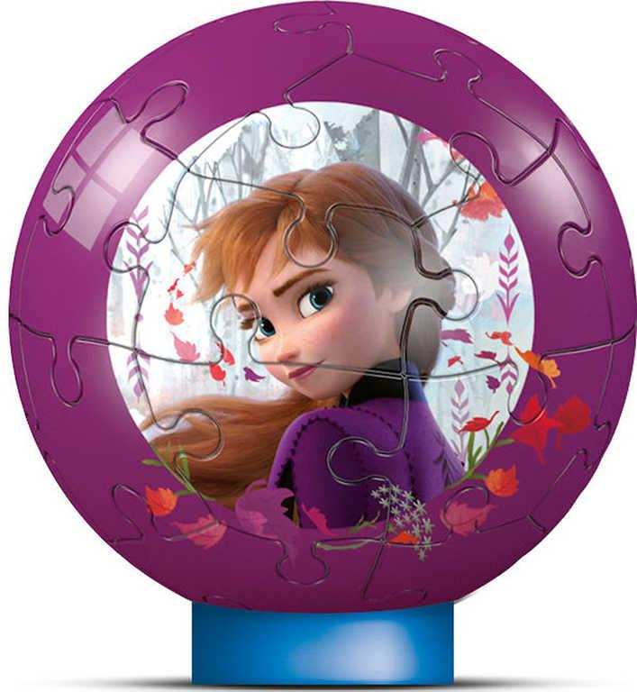 RAVENSBURGER PUZZLE 3D Frozen 2 puzzleball 27 dílků s překvapením