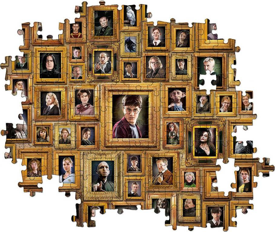 CLEMENTONI PUZZLE Impossible: Harry Potter 69x50cm 1000 dílků skládačka