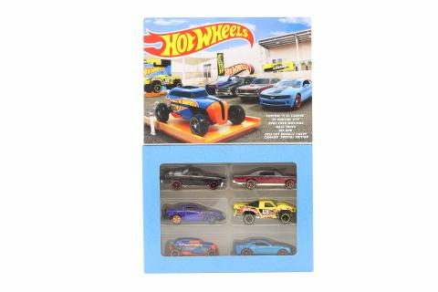 Hot Wheels 6 ks tématický angličák - Hot Wheels legendy HLK50