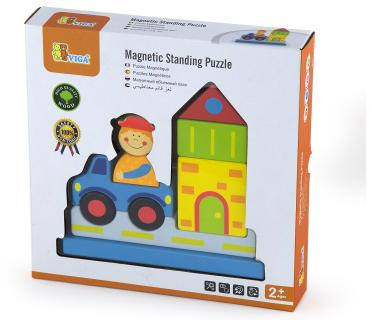 Magnetické puzzle - město