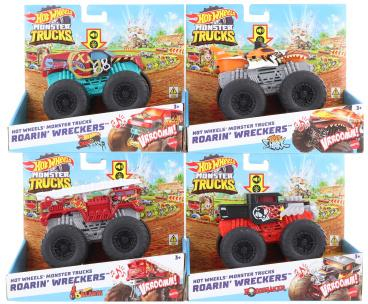 Hot Wheels Monster trucks svítící a rámusící vrak HDX60 TV