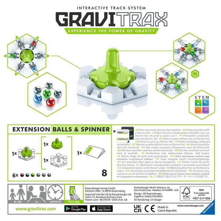 RAVENSBURGER Stavebnice GraviTrax Centrifuga rozšíření ke koulodráze