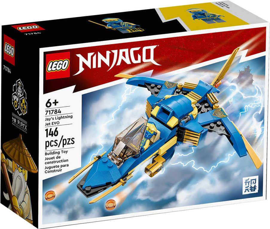 LEGO NINJAGO Jayova blesková stíhačka EVO 71784 STAVEBNICE