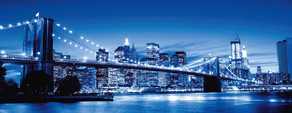 RAVENSBURGER Puzzle panoramatické 1000 dílků New York 98x38cm foto skládačka