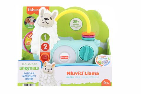 Fisher-Price Linkimals mluvící lama CZ HNM94