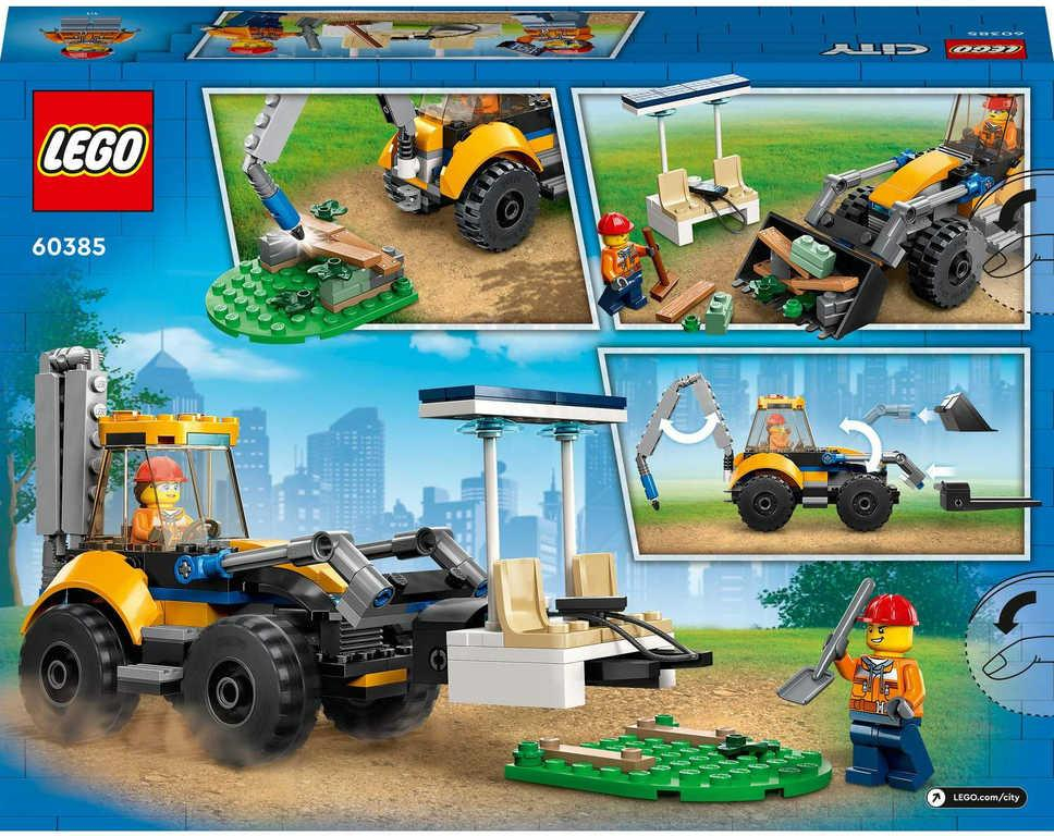 LEGO CITY Bagr s rypadlem 60385 STAVEBNICE